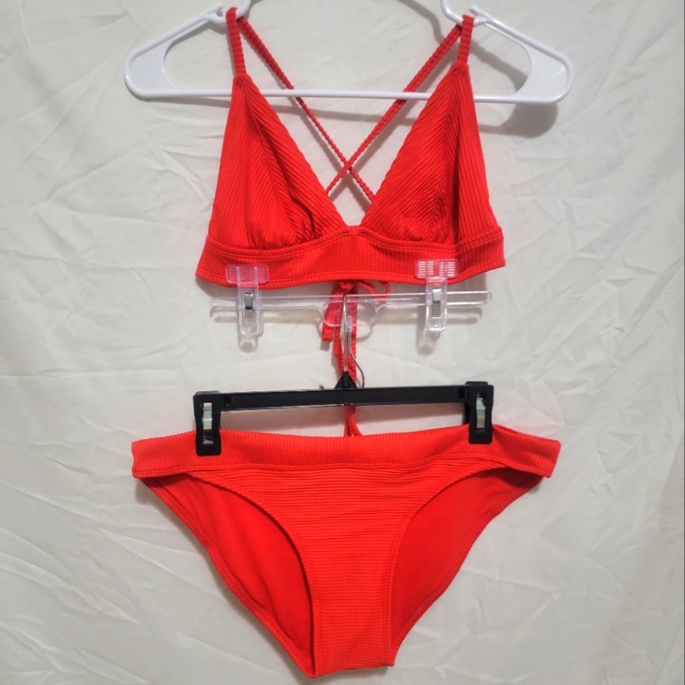 Womens large top XL bottom 2 piece bikini